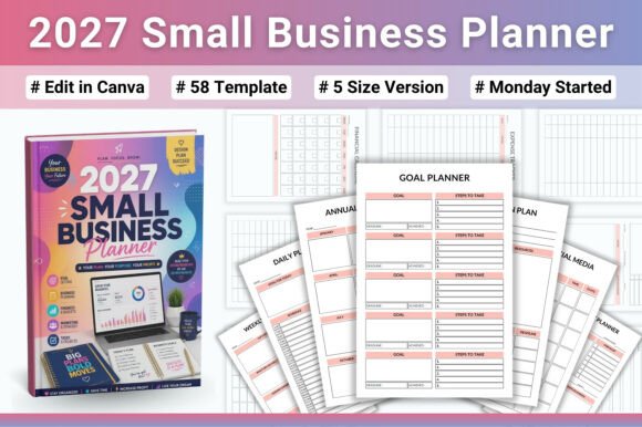 Download 📒 2027 Small Business Planner - Small business planner Collection