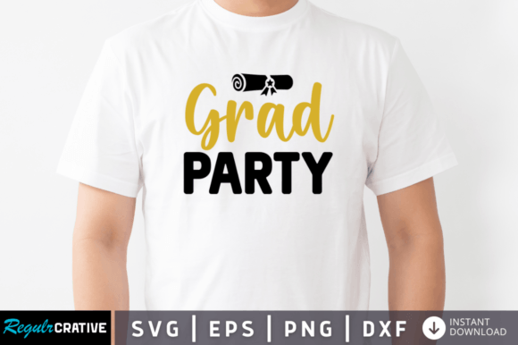 Download FREE Grad Party Svg - Premium Resources