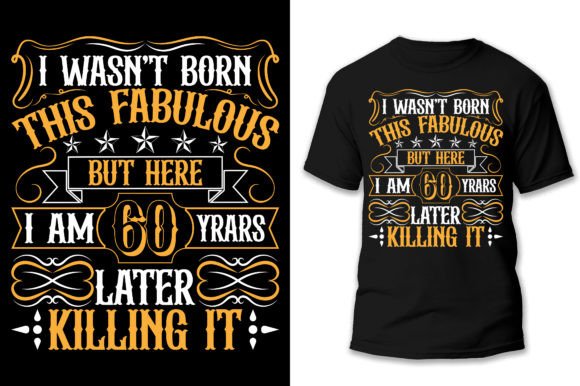 Download Vintage Birthday Custom T-shirt - Premium Resources