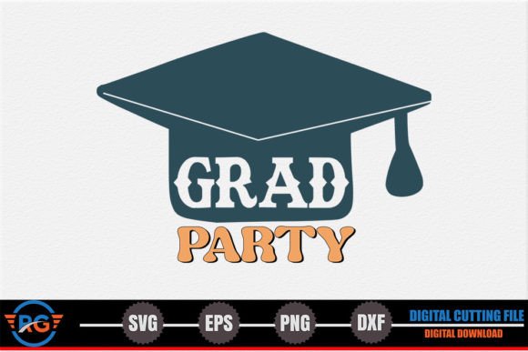 Download Grad Party – Senior 2023 Retro SVG - Grad party Collection