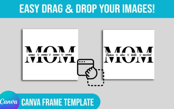 Download Mother's Day Custom Children Name Canva - Premium Resources