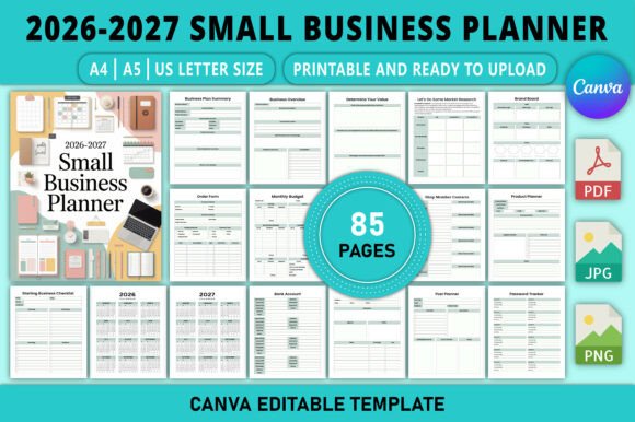 Download 2026-2027 Small Business Planner - Small business planner Collection